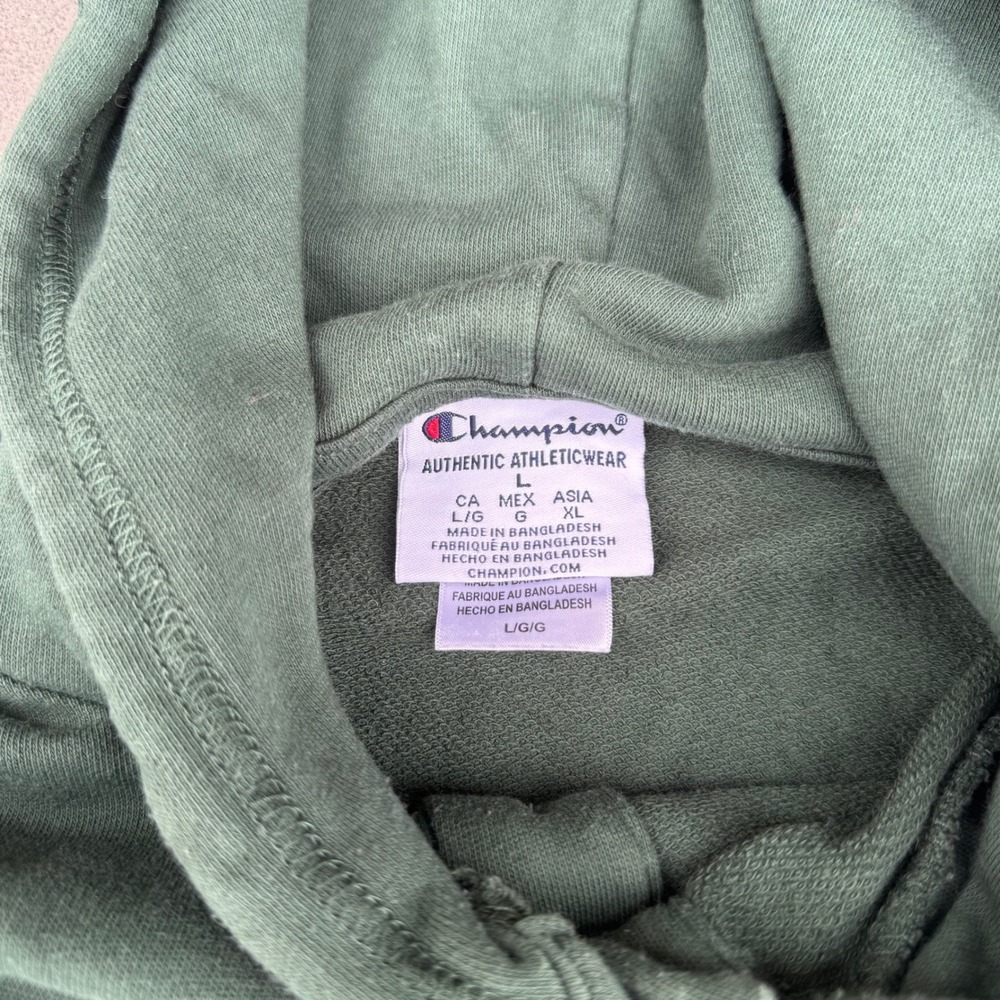 Champion Hawaii University Green Hoodie Pullover Men‎ Size Large Athletic - Picture 3 of 6
